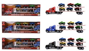 F/P Trailer Truck with 6PCS Cars